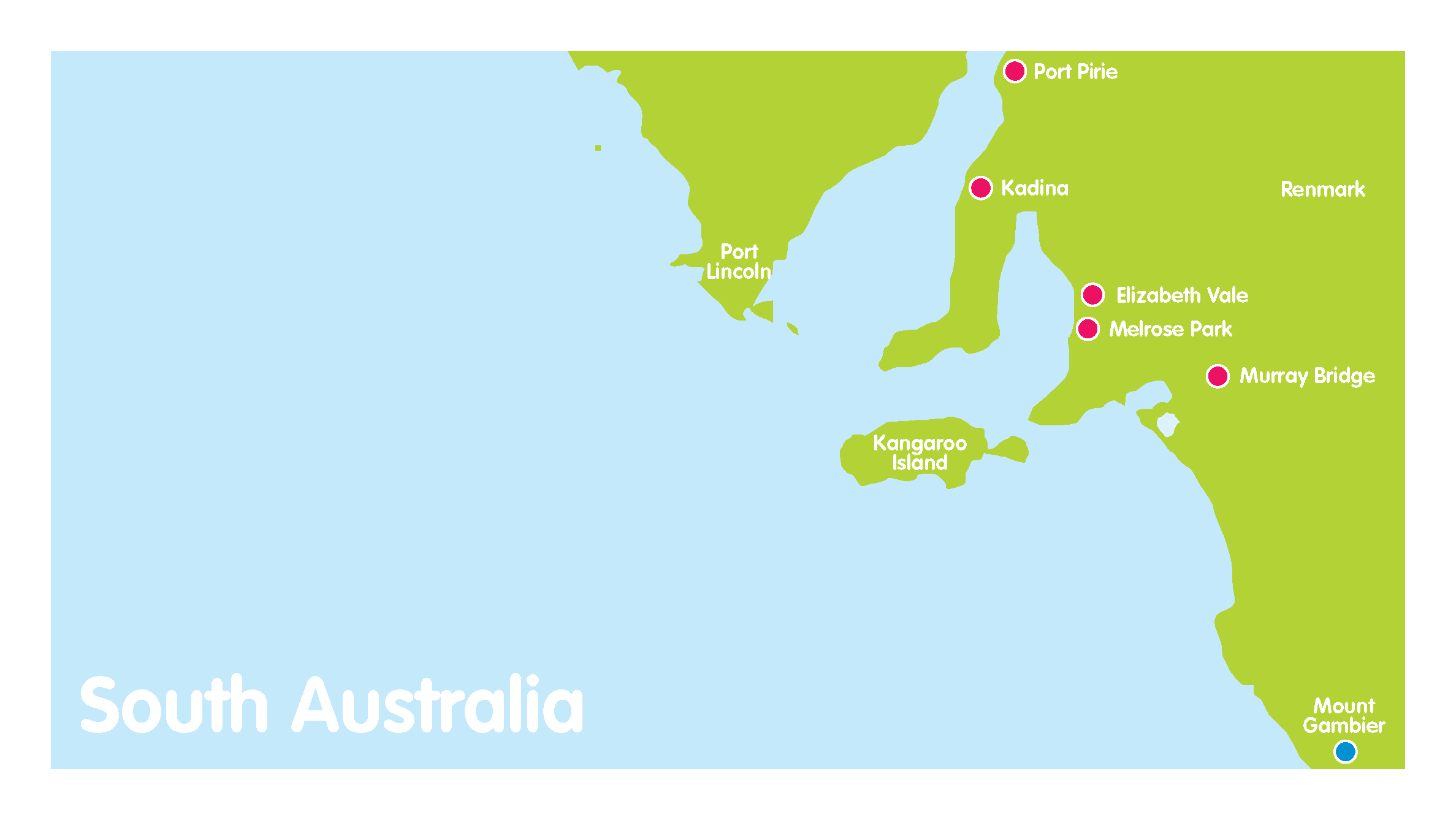 South Australia Office Location Map